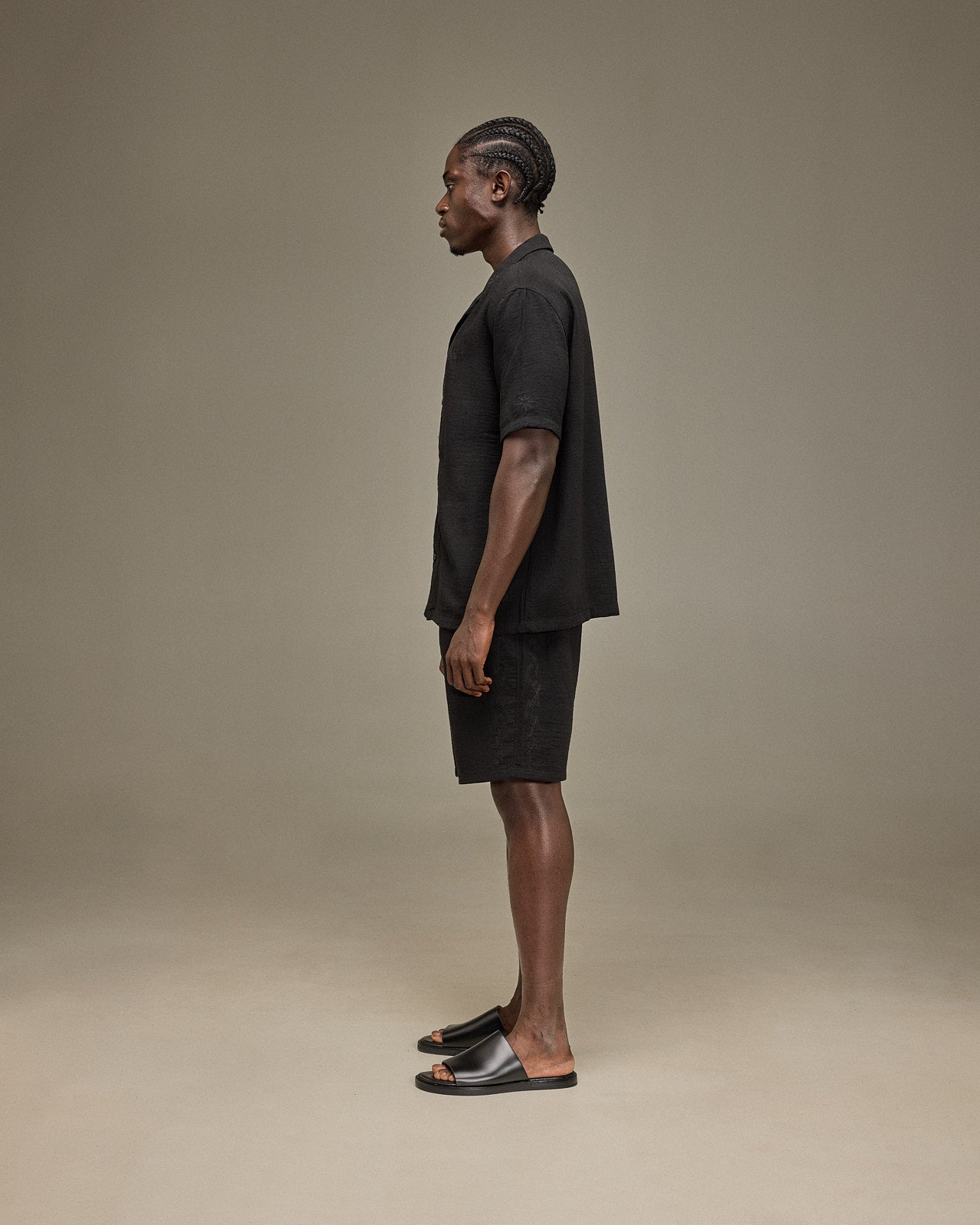 Embroidered Resort Shorts