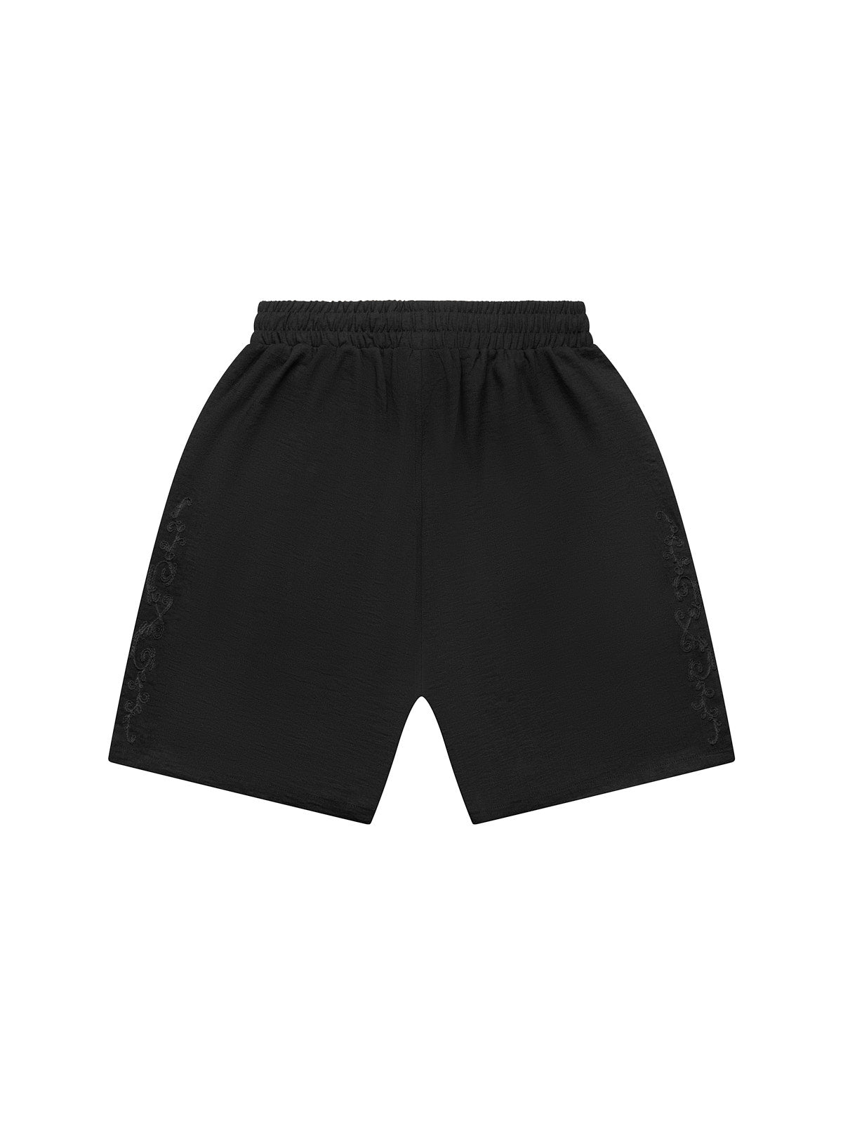 Embroidered Resort Shorts