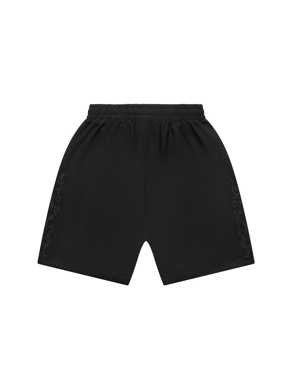 Embroidered Resort Shorts