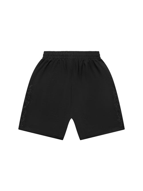 Embroidered Resort Shorts